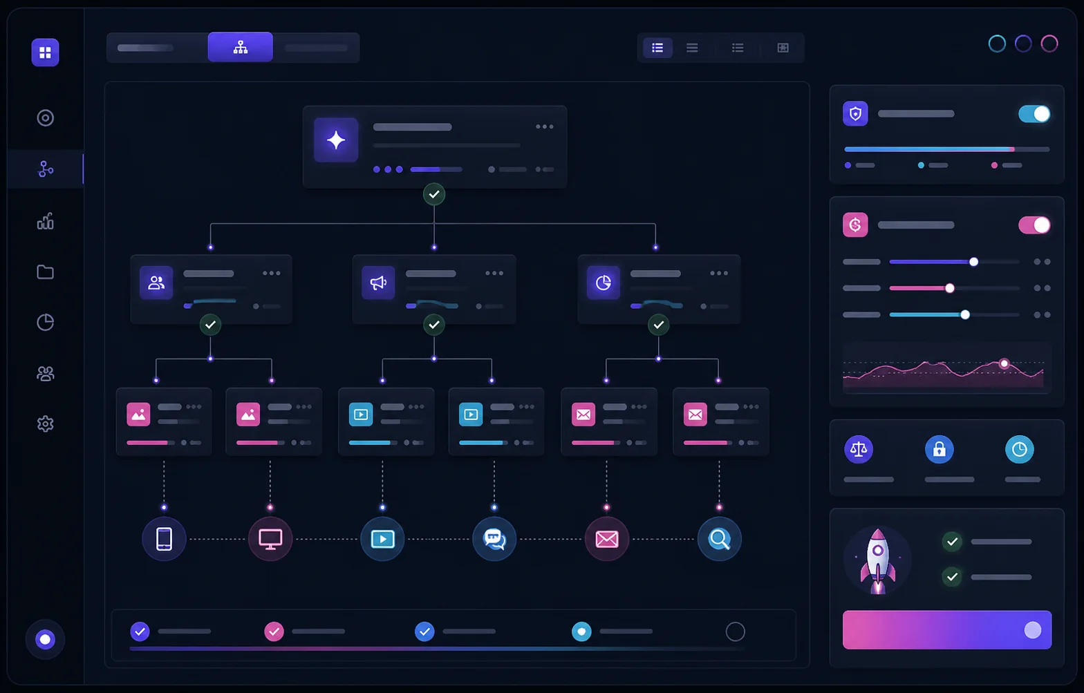 AI campaign automation workflow with approval guardrails